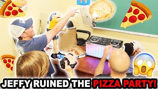 JEFFY RUINED THE PIZZA PARTY!
