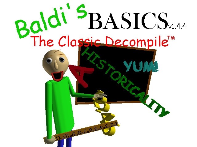 Baldi's Basics The Classic Decompile!