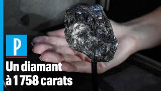 Le 2e plus gros diamant brut du monde exposé à Paris
