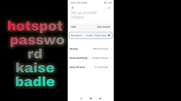 hotspot ka password kaise badle | Change hotspot password on poco m2 pro | miui 12