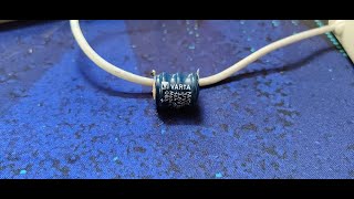 Varta battery replacement on 486 Motherboard