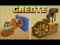 CREATE - ГЛОБАЛЬНЫЙ МОД НА МЕХАНИЗМЫ В МАЙНКРАФТЕ! ПОЛНЫЙ ОБЗОР МОДА ГАЙД 1.16+