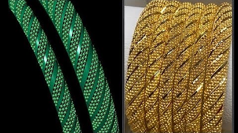 #3d #gold #banglesdesign #gemvision #matrix #katak