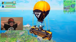 Surprising YOUTUBERS with their *OWN* BATTLE BUS in Fortnite!
