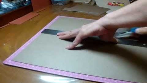 RE-POST!! Simple 6" by 6" mini album Start to Finish -- Scrapbooking mini album