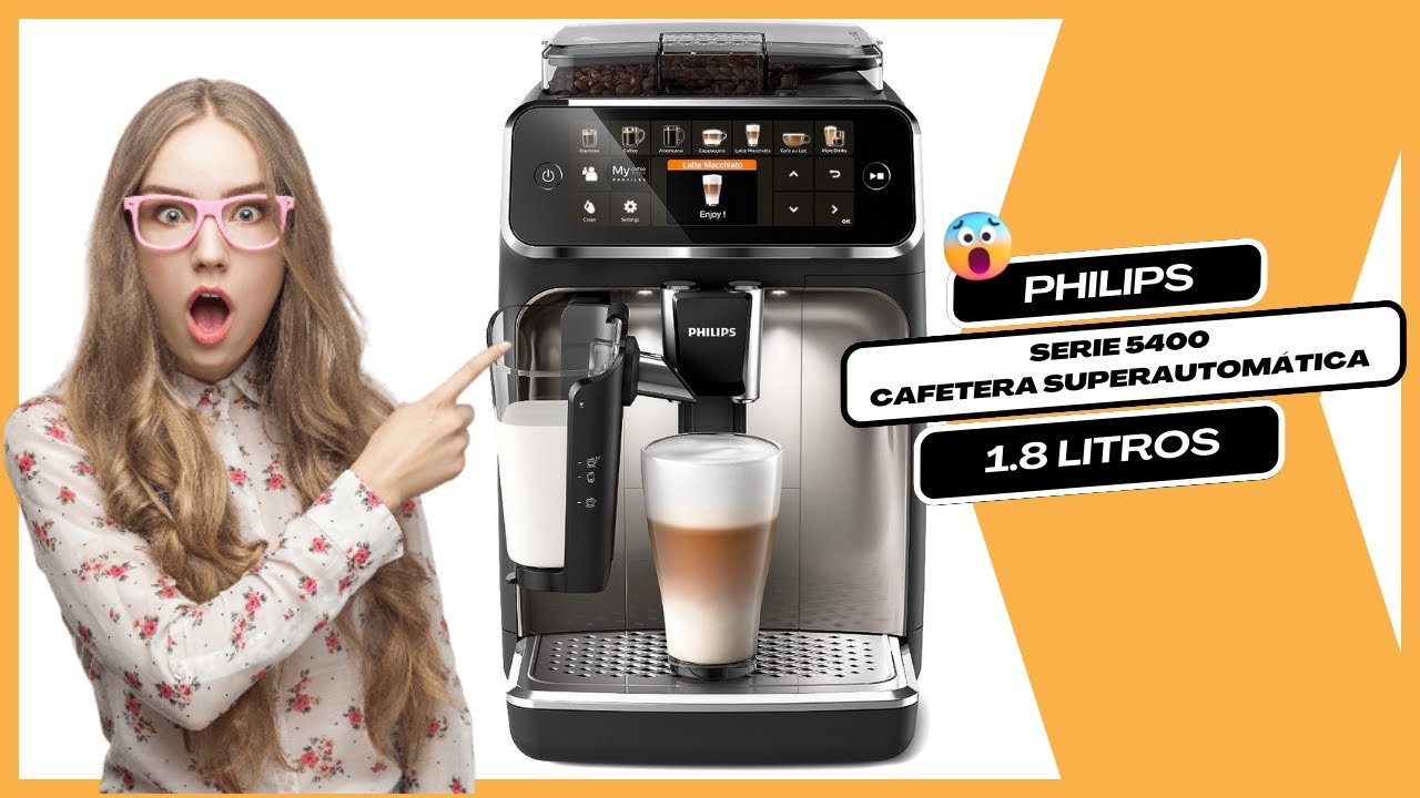 ☕ Cafetera PHILIPS Serie 5400 LatteGo Superautomática ☕ Opinión 