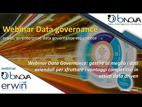 Webinar Data Governance - BNova-Erwin