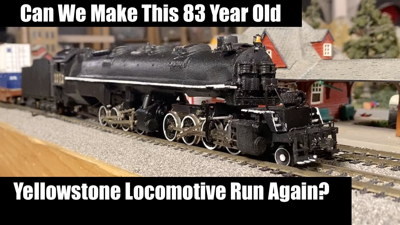 Will it Run? 83 Year Old Yellowstone Locomotive - Abandoned Project ...