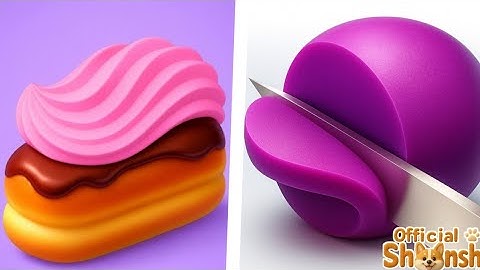  ASMR Slicing 🆚 Perfect Cream - All Levels Satisfying Walkthrough Gameplay