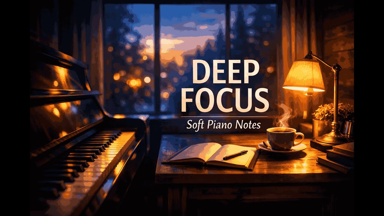 Unlock Your Genius: Soft Piano for Deep Work & Unstoppable Focus (Flow State Music)