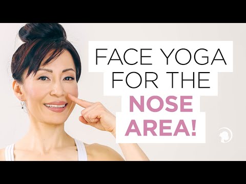 Face Exercises For Reshaping the Nose Area
