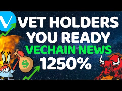 VECHAIN (VET) HOLDERS YOU READY?! NEXT VET PRICE TARGET | DAILY VECHAIN UPDATE | VECHAIN NEWS