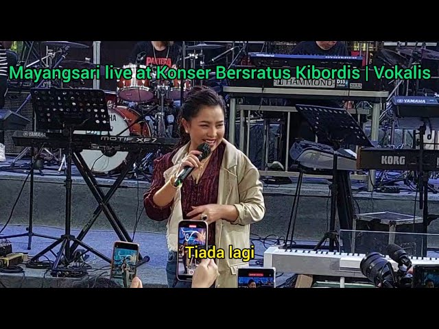 Mayangsari - Tiada Lagi , live at Konser Bersratus Kibordis | Vokalis 2023 class=