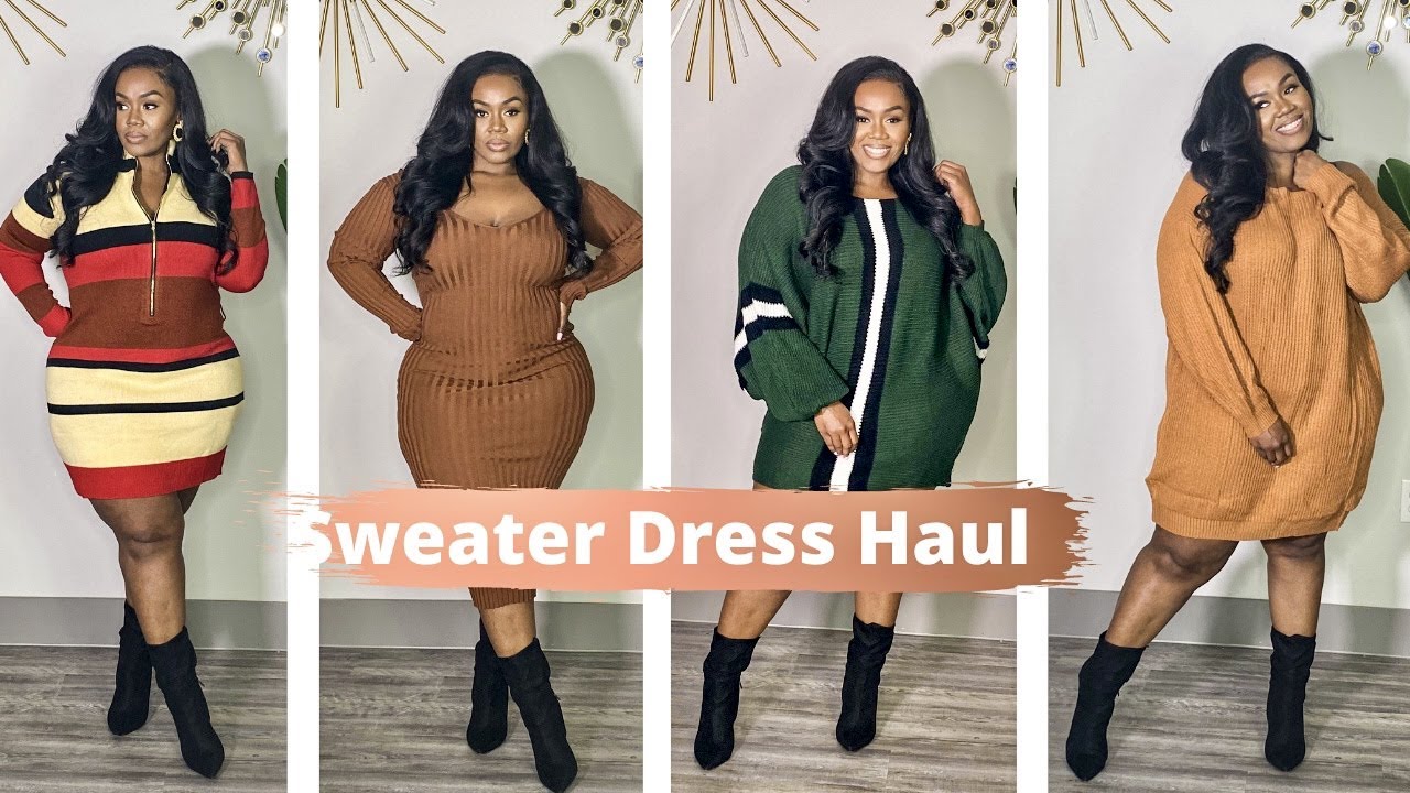 SHEIN Sweater Dress Haul