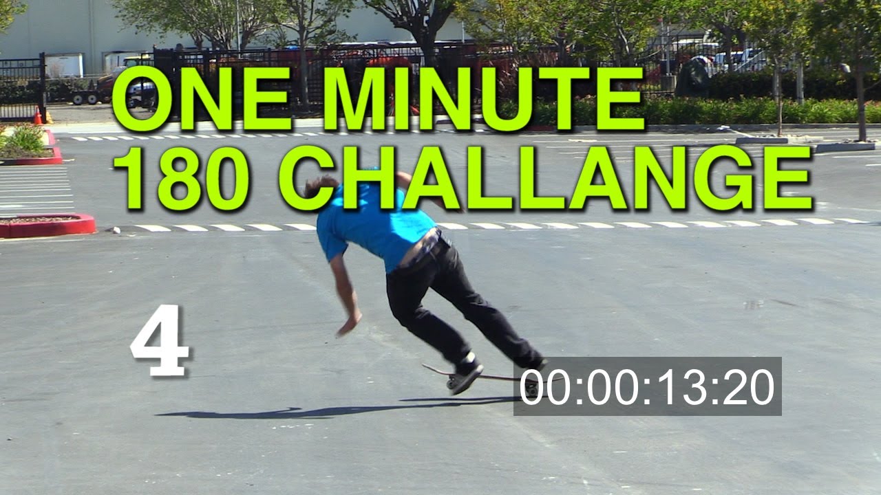 please cartoon ONE MINUTE FRONT 180s CHALLENGE
