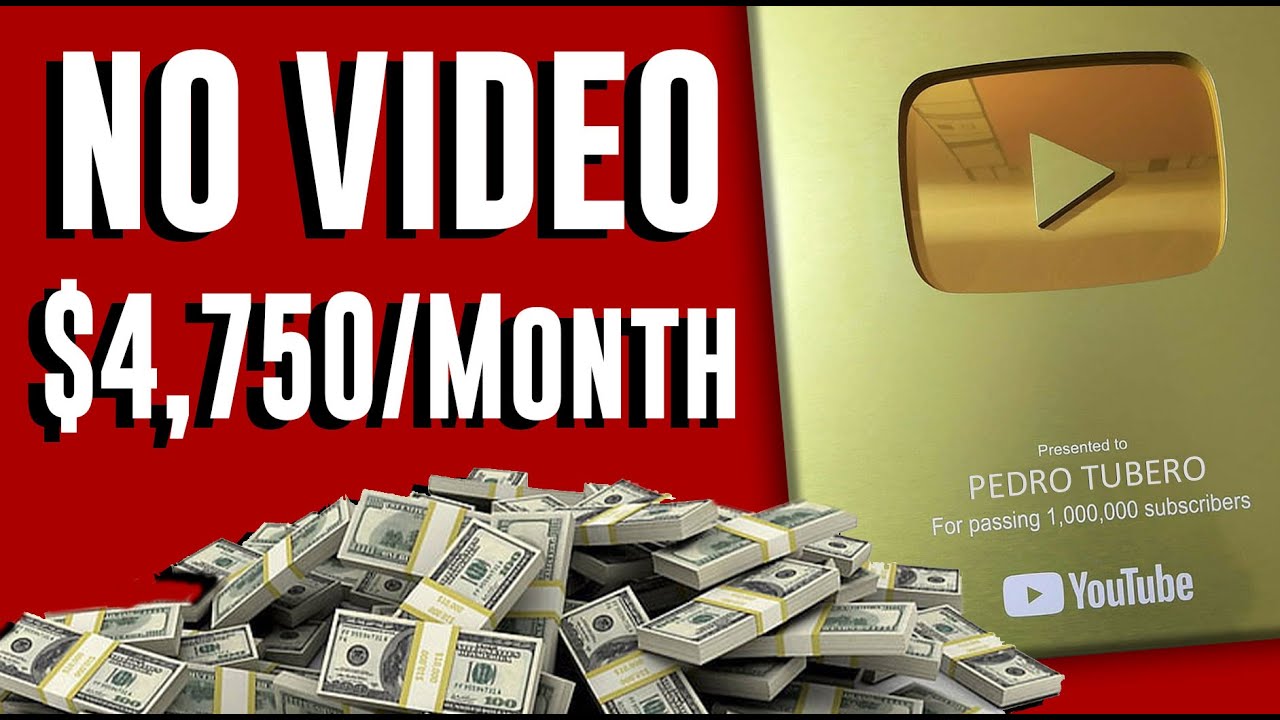 Kumita sa Youtube Kahit Walang Video! New Method - Step by Step Tutorial