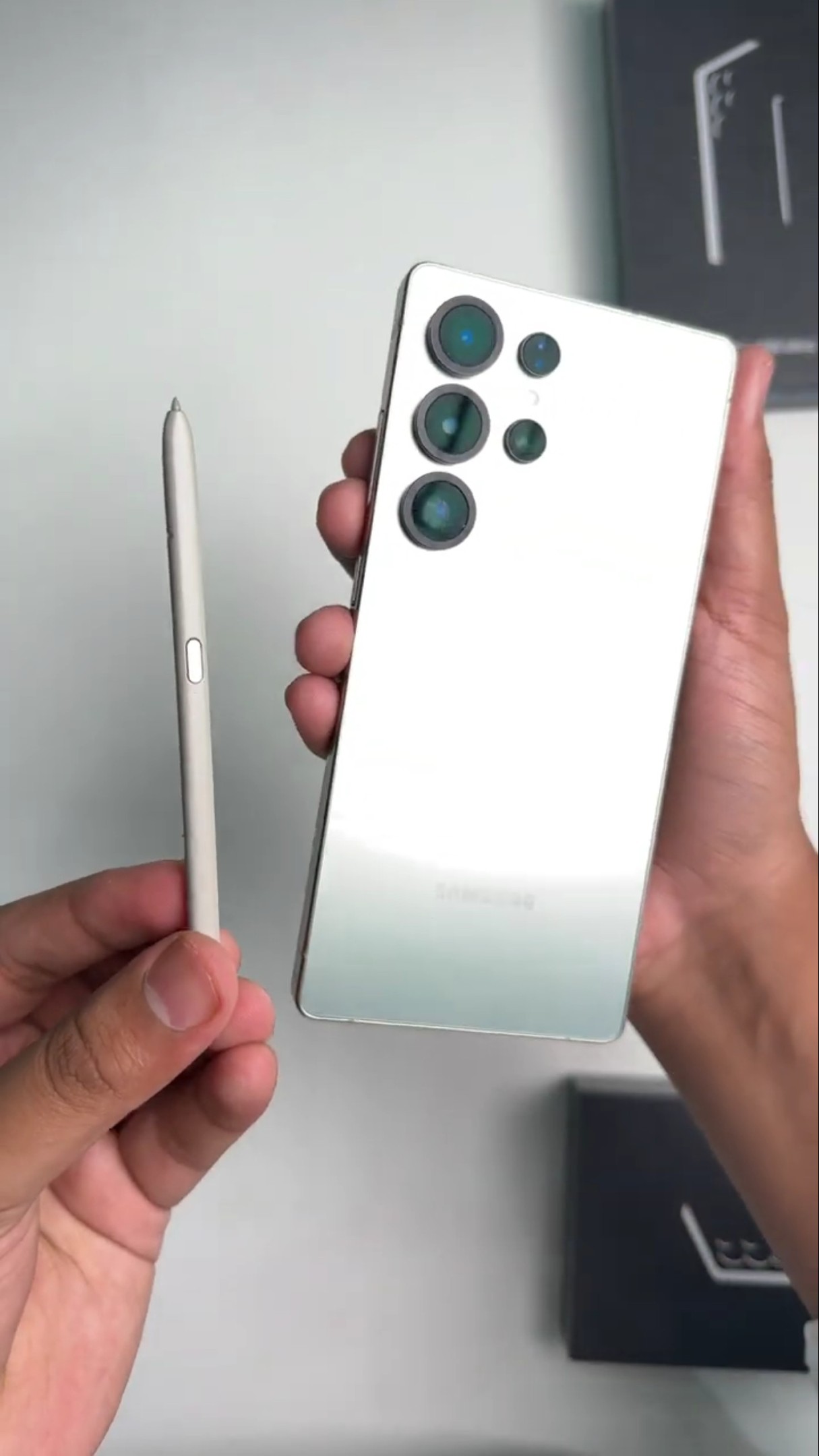 Samsung Galaxy S25 Ultra Titanium Jade Green Unboxing