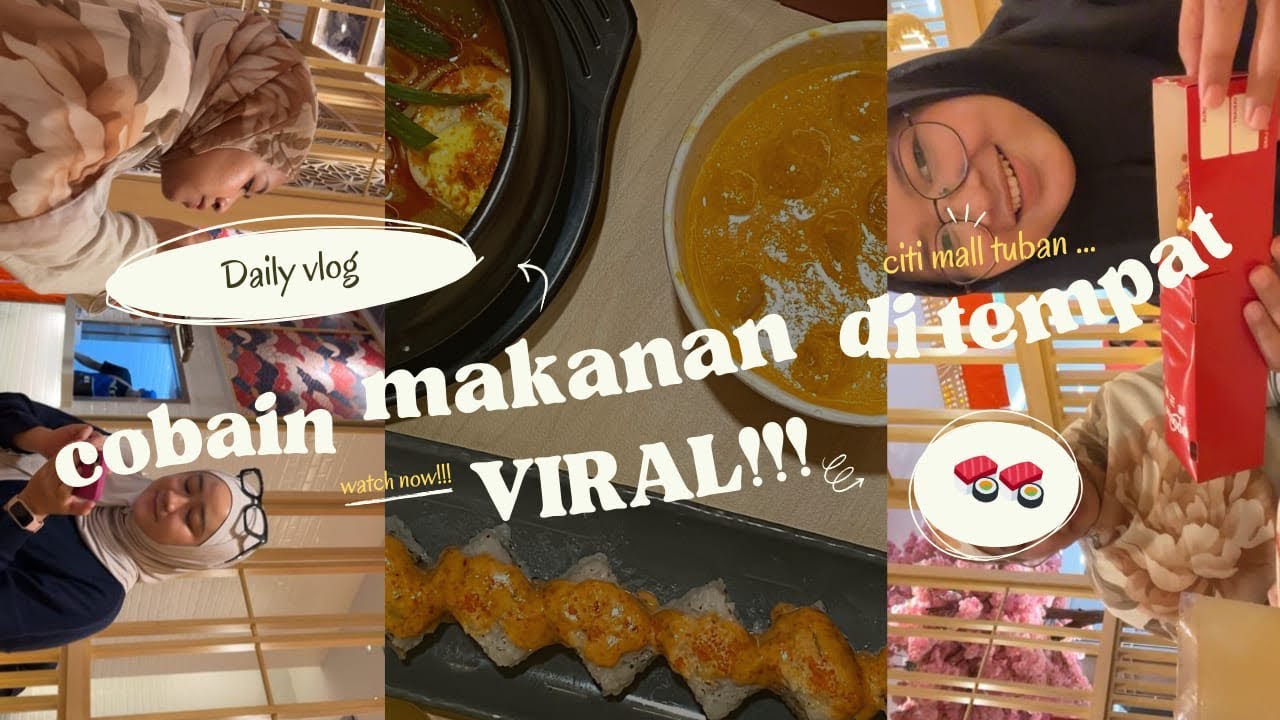 daily vlog📸: ke tempat ini lagi 😱😱!!, makan bareng ciwi