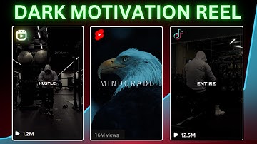How to Create VIRAL Dark MOTIVATIONAL Reels, Tiktok & Shorts WIth FREE AI🔥
