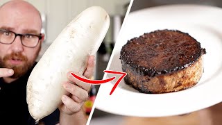 Making a Steak From a Radish and its REALLY GOOD!