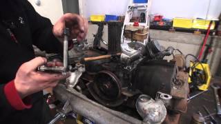 Classic VW BuGs How to Fix Broken Beetle Fuel Pump Base Stand in Block