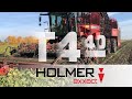 Комбайн с 12-рядным корчевателем Holmer T4-40. Уборка свеклы в Воронежской области