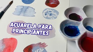 Texturas Básicas con Acuarela: Tutorial en 3 MIN