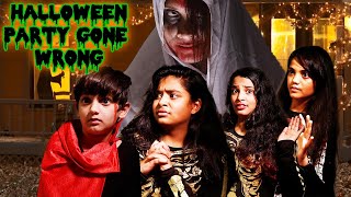 HALLOWEEN PARTY GONE WRONG l Halloween Scary Story l Ayu And Anu Twin Sisters