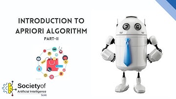 Introduction to Apriori Algorithm - Part 2 | Data Science for Beginners | Society of AI