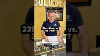 231 ounces of silver vs. 3 ounces of gold! | Gold Knox Jewelry & Coin Exchange