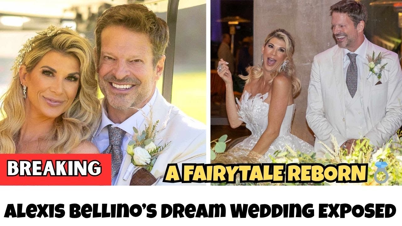 Alexis Bellino’s Magical Wedding: Inside the “Rustic Chic” Fairytale with John Janssen 💍✨