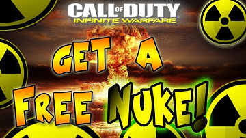 How to get a NUKE in Call of Duty INFINTE WARFARE - DE ATOMIZER STRIKE - EASY - FAST