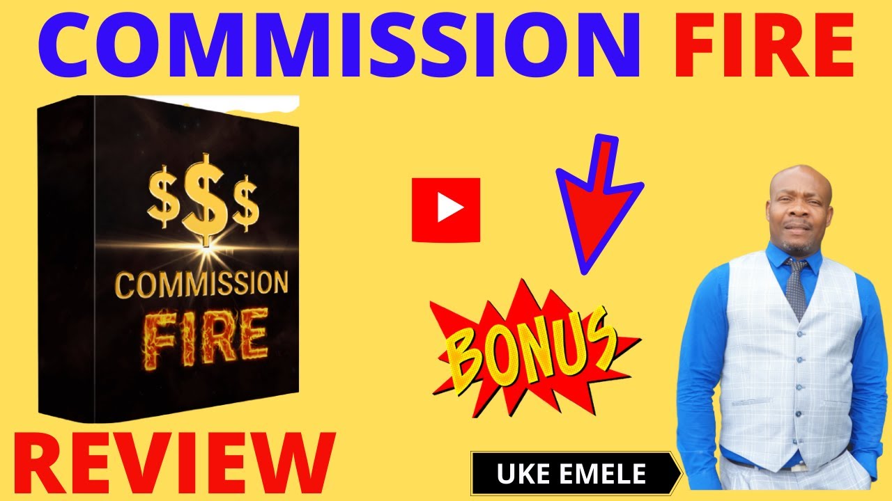 Commission Fire Review⚠️ WARNINIG⚠️ DONT GET COMMISSION FIRE 🌟 WITHOUT MY 🎁CUSTOM + 🎁🎁BONUSES