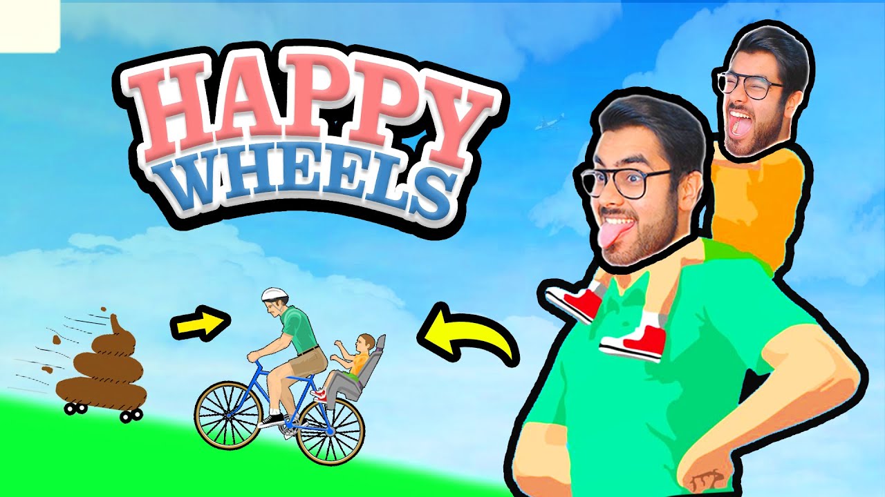 Khoon Kharaba is FUN 😂  Happy Wheels Funny Gameplay #1 