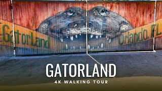 Gatorland Complete Walking Tour | 4K POV Walk