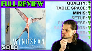 Theme Done Right! Wingspan as a SOLO Game