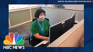 Mental Health Professionals Working Overtime And Beyond During Pandemic | NBC News NOW