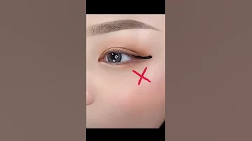 How To Draw Beautiful Eyeliner 