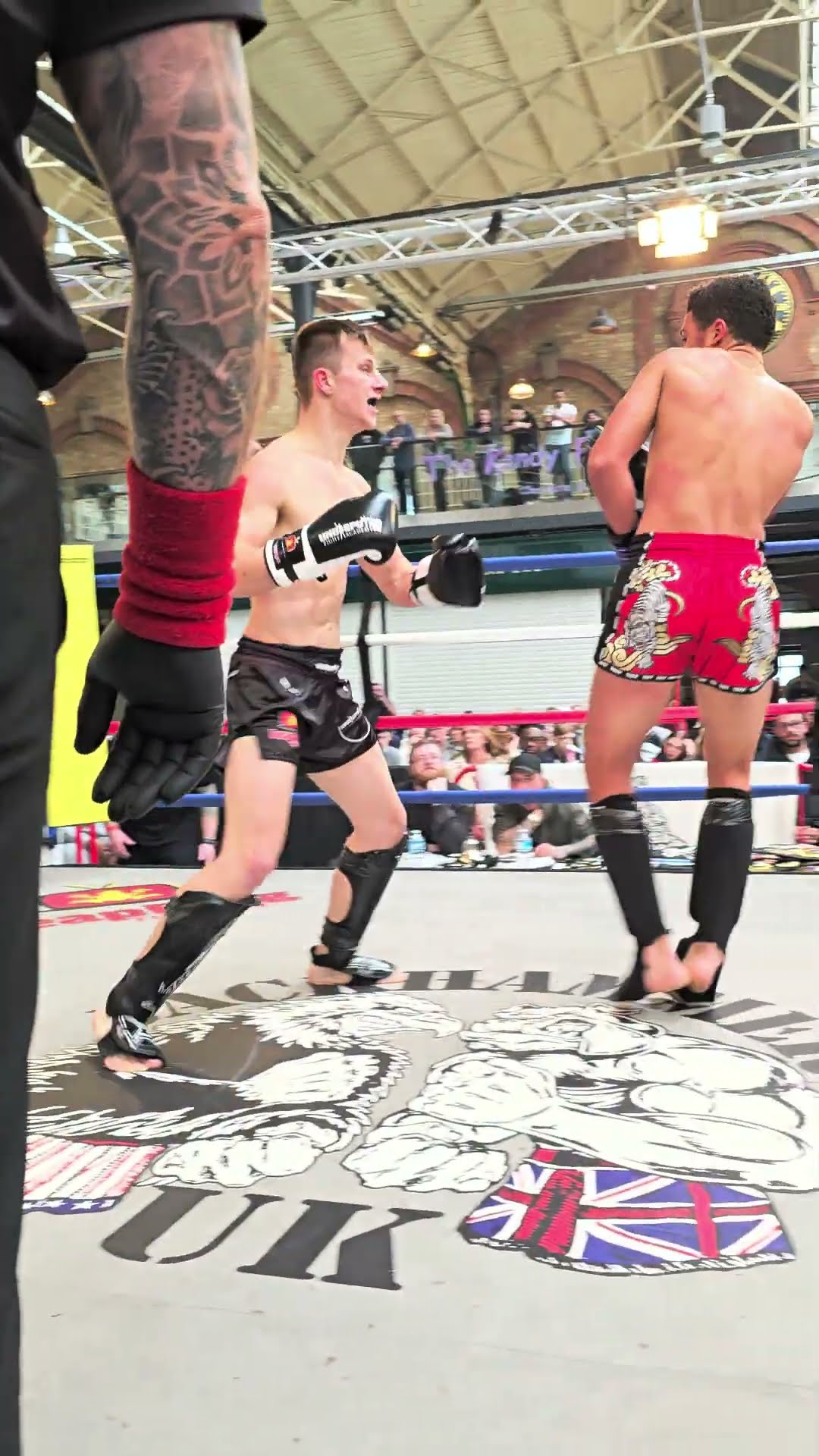 Liam Shelton Vs Jamal Ensor kickboxing bout on JackHammer UK