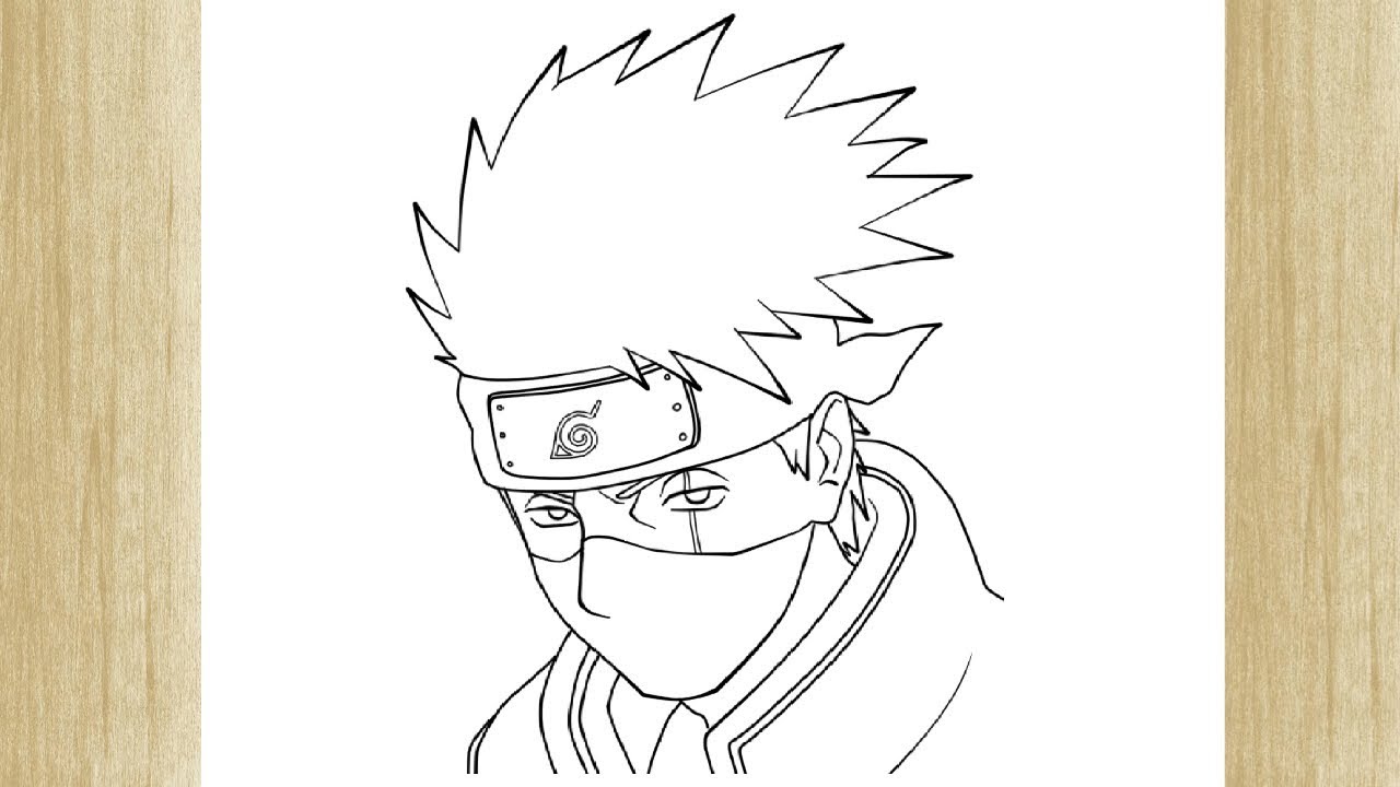 Como Desenhar O Kakashi  Kakashi sensei, Naruto shippuden anime