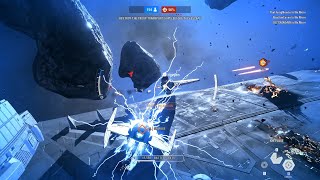 Starfighter Assault 105 Kills - When Battlefield Pilot Plays Swbf2