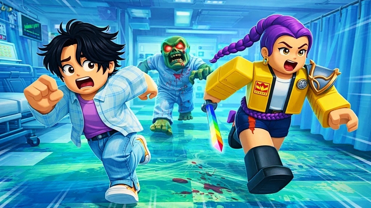 S'ÉCHAPPER DE L'HOPITAL ZOOMBIE avec RUMI ET JINU des KPOP DÉMONS HUNTERS !