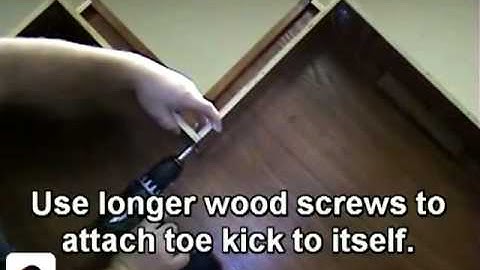 How to install a lazy susan