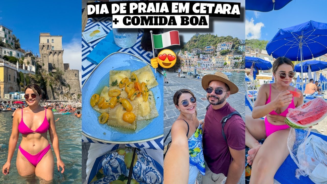 DIA DE PRAIA, FOMOS PRA CETARA, COMIDA BOA e muito mais ❤️ -  Bruna Paula