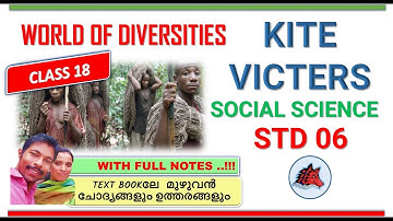 WORLD OF DIVERSITIES KITE VICTERS STD 06 Social Science Class 18 FULL  ACTIVITIES ANSWERS