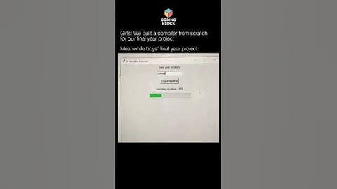 college final year project 🤣 #codingblockhisar #project #collegelife #program #computerscience