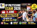 UP Polytechnic Exam 2026 Paper Analysis | 3 June Shift | जो पढ़ाया गया वही आया 😱 | JEECUP 2026