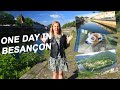 One day in Besançon (France)