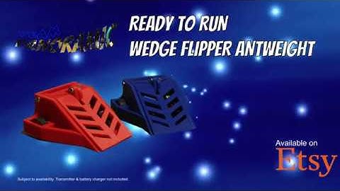 NEW: Ready To Run Wedge Flipper Antweights