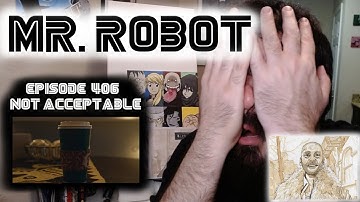 Mr. Robot 4x06 "406 Not Acceptable" REACTION & REVIEW (w/bonus coffee speedpainting)